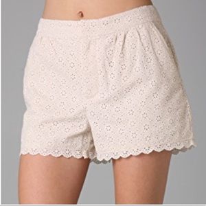 Marc by Marc Jacobs Effie Eyelet Shorts